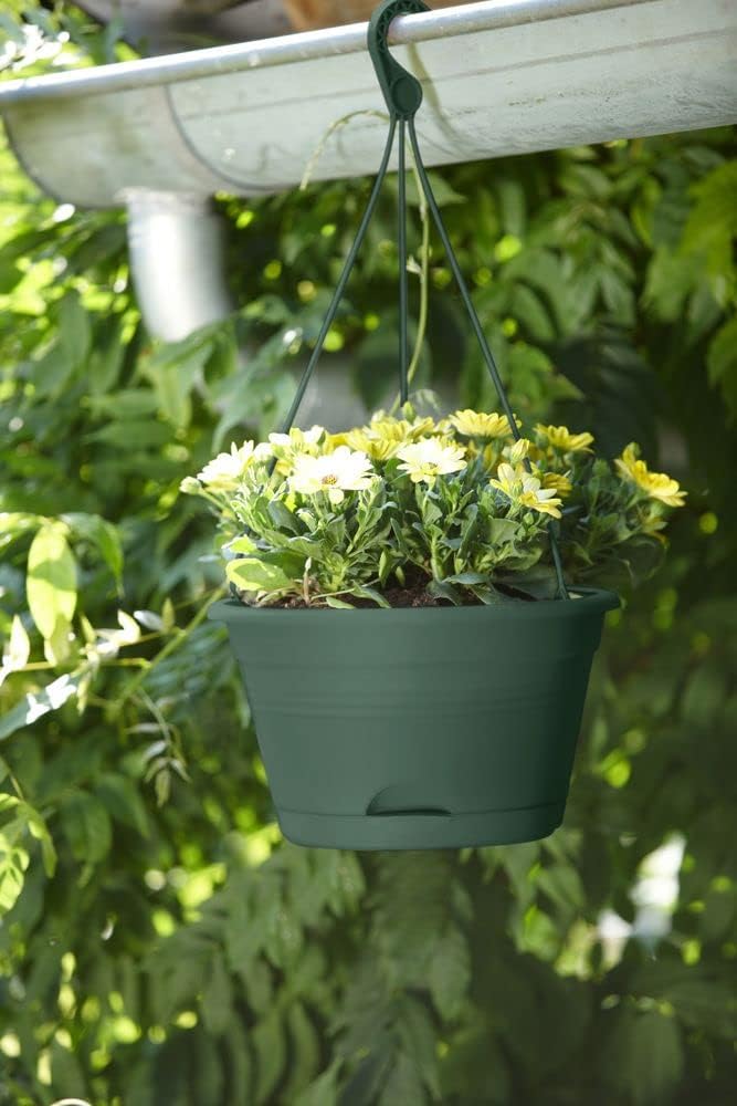 Green Basics Hanging Basket 28cm - Leaf Green