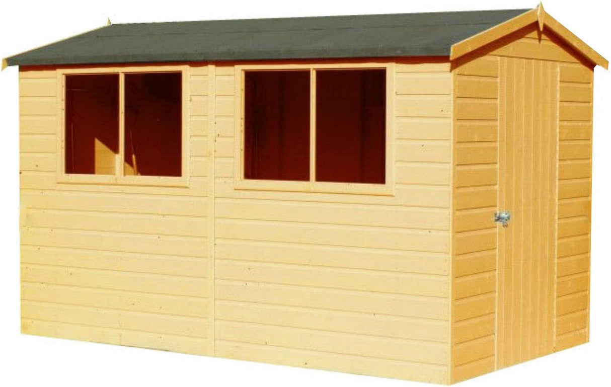 Shire Lewis 10x6 Single Door Shed