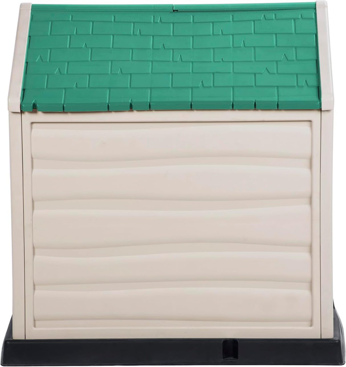 Dog House Kennel for Medium to Large Breeds - Green Roof