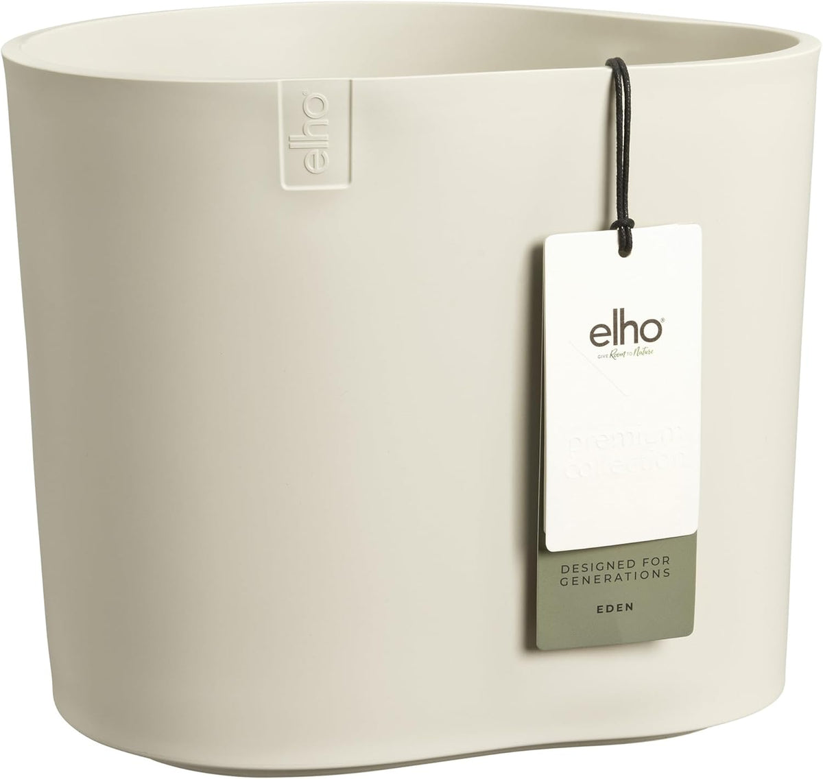 Eden 25cm Indoor / Outdoor Plant Pot - Linen White