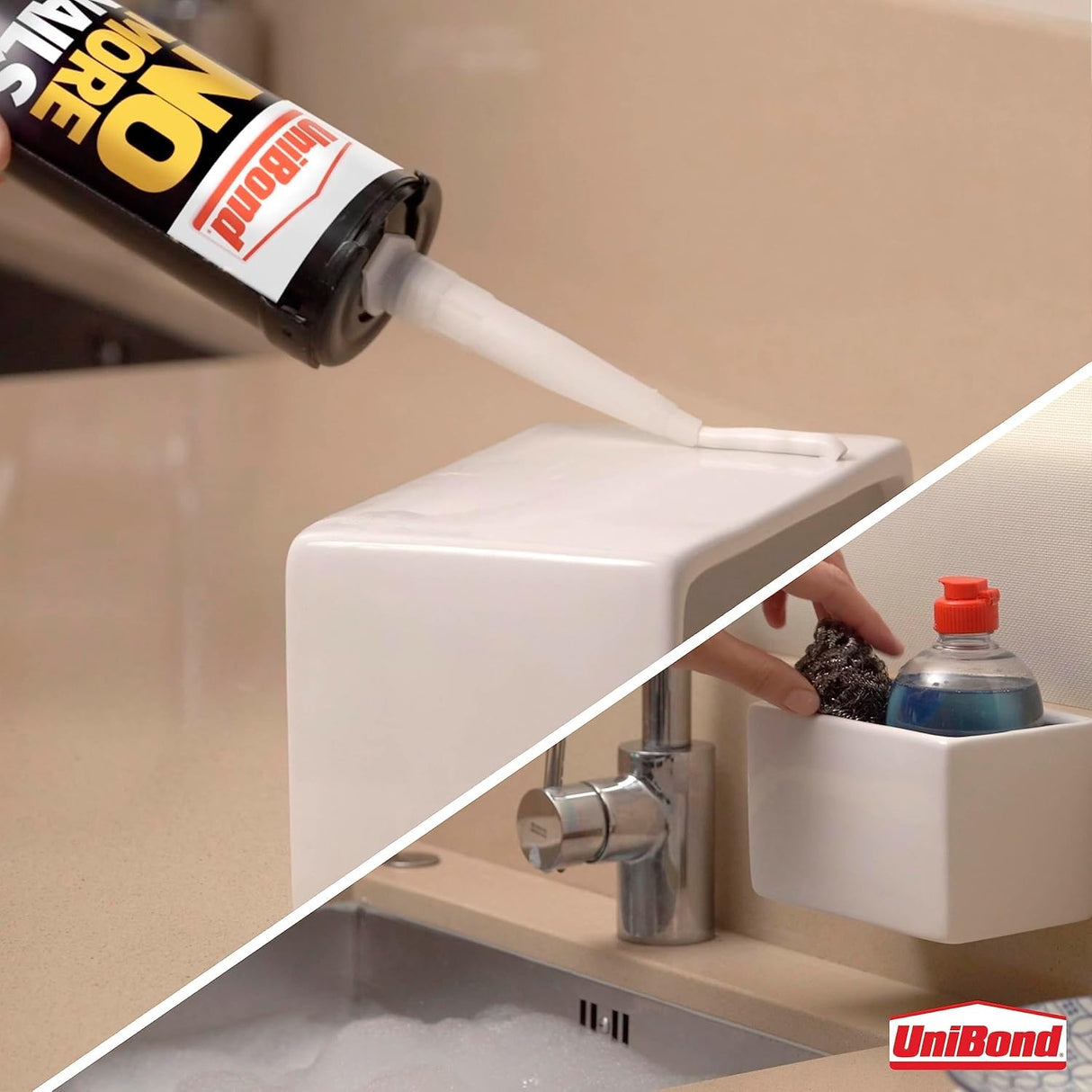 UniBond No More Nails Waterproof, Heavy-Duty Mounting Adhesive