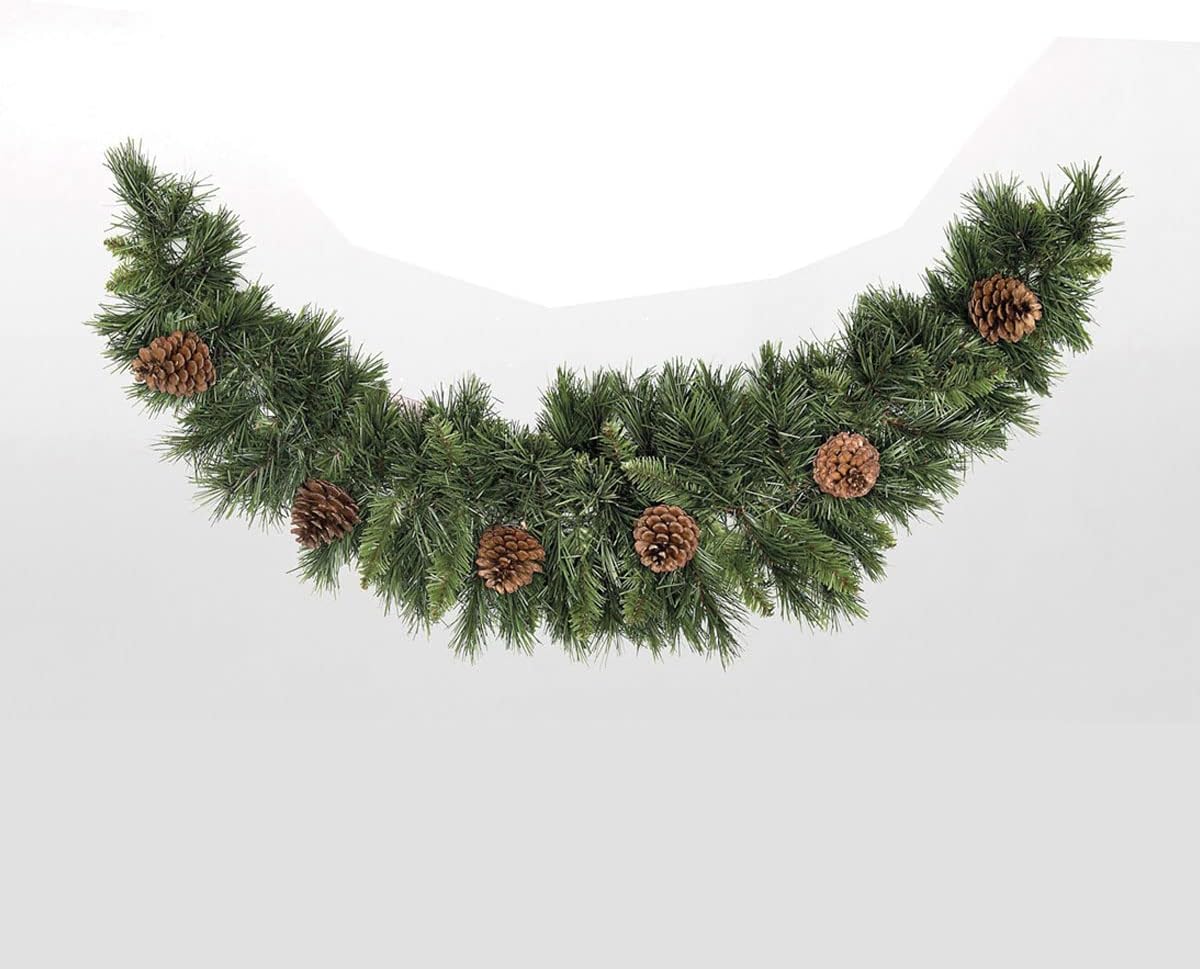 3ft Deluxe Princess Green Christmas Swag