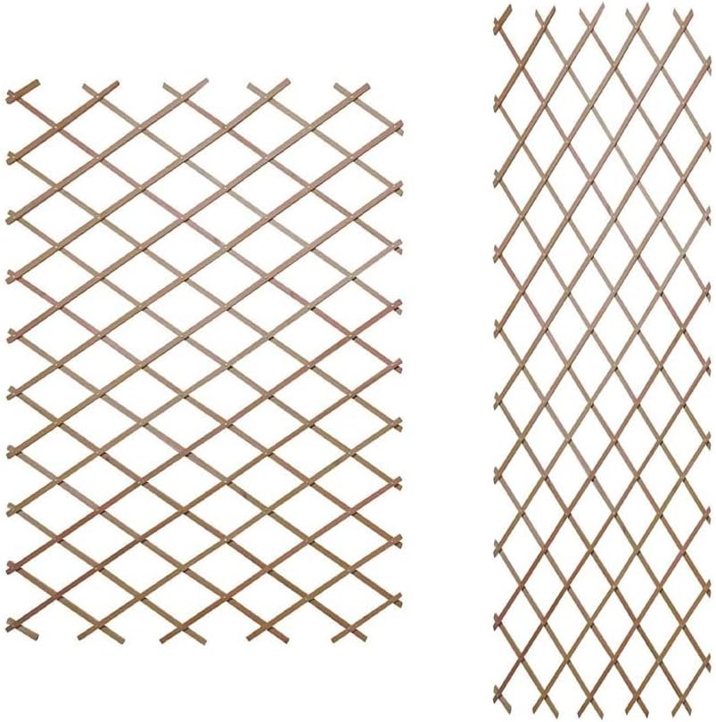 1.8 x 1.2 m Riveted Garden Trellis - Tan