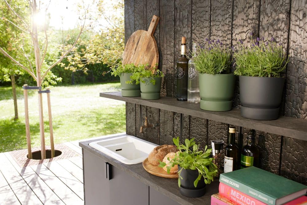 Greenville Round 14cm - Living Black