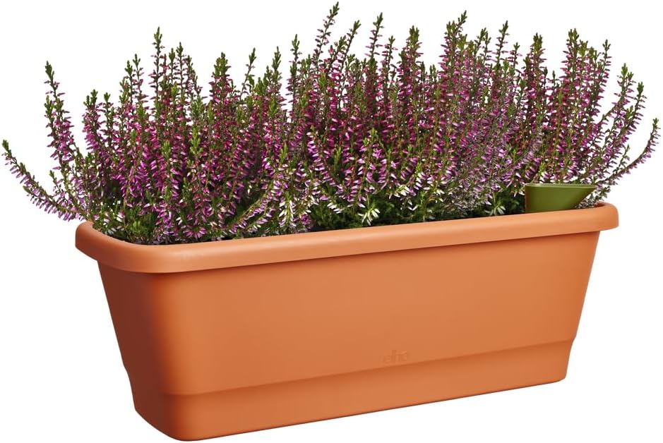 Noa Balcony Trough Medium Terracotta