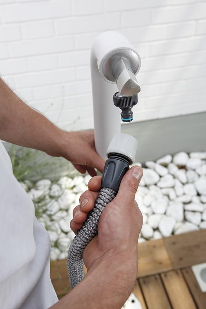 Hozelock Aquapop Fuschia 30m Extendable Irrigation Hose