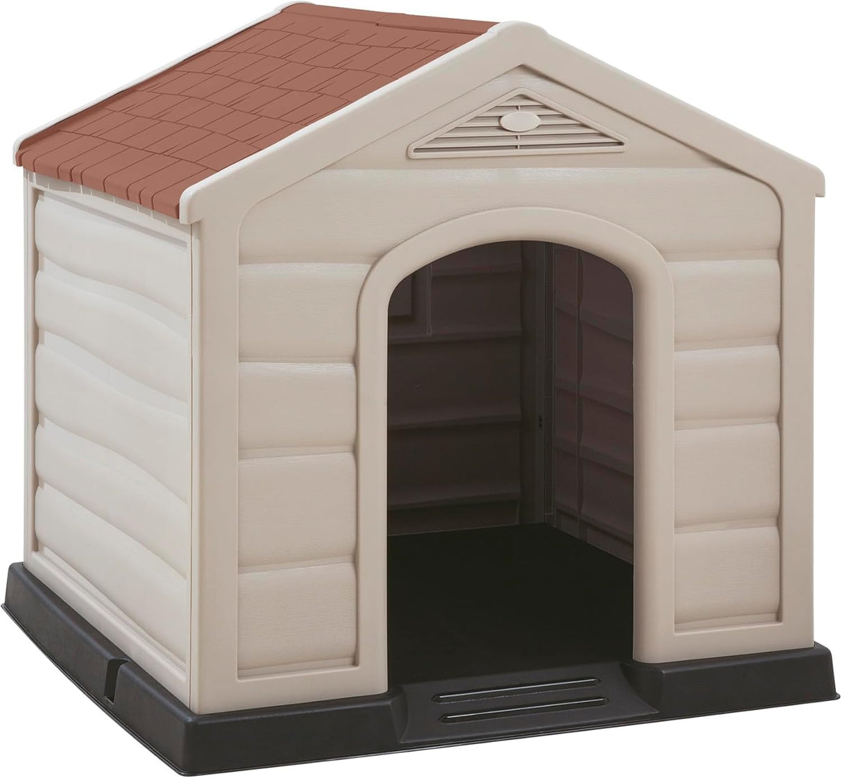 Dog House Kennel for Medium to Large Breeds - Terracotta Roof