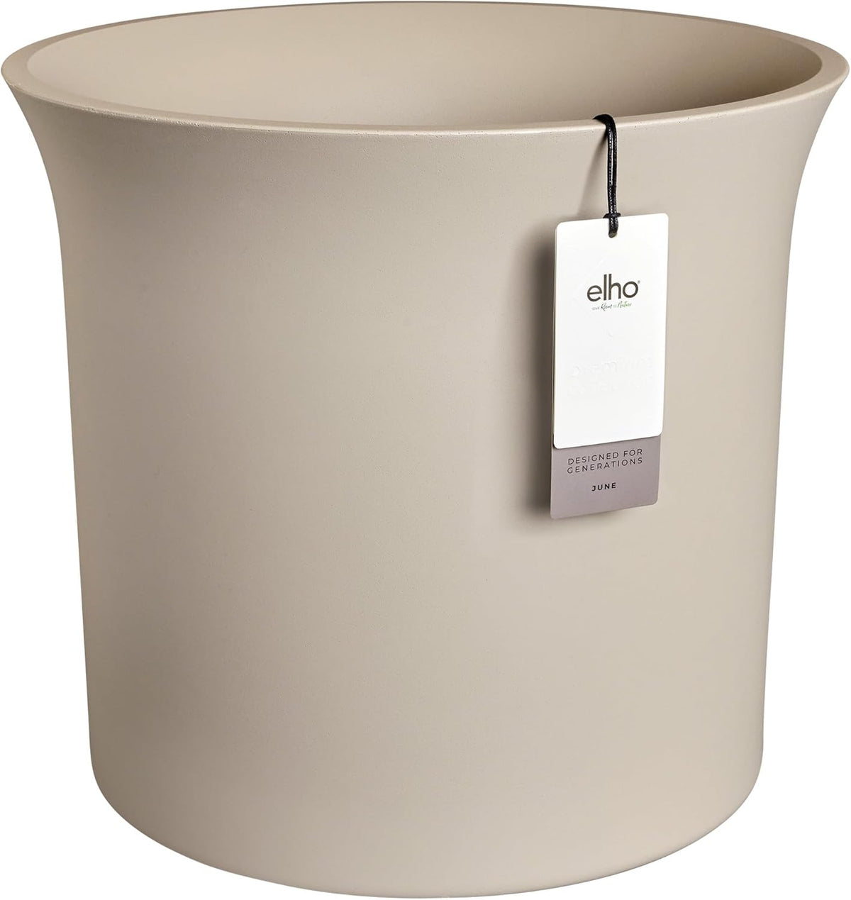 June Tulip 40cm Indoor / Outdoor Plant Pot - Balanced Beige