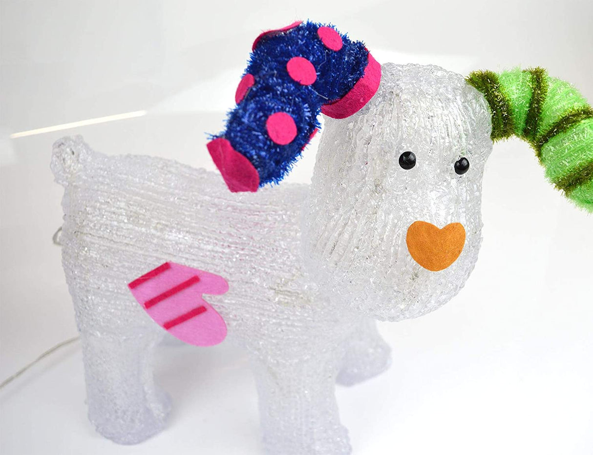 The Snowman Snowdog Acrylic Figure Set