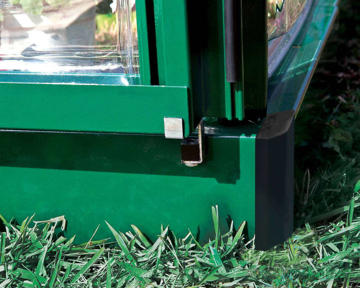 Hybrid 6' x 12' Greenhouse - Green Frame & Hybrid Polycarbonate Panels