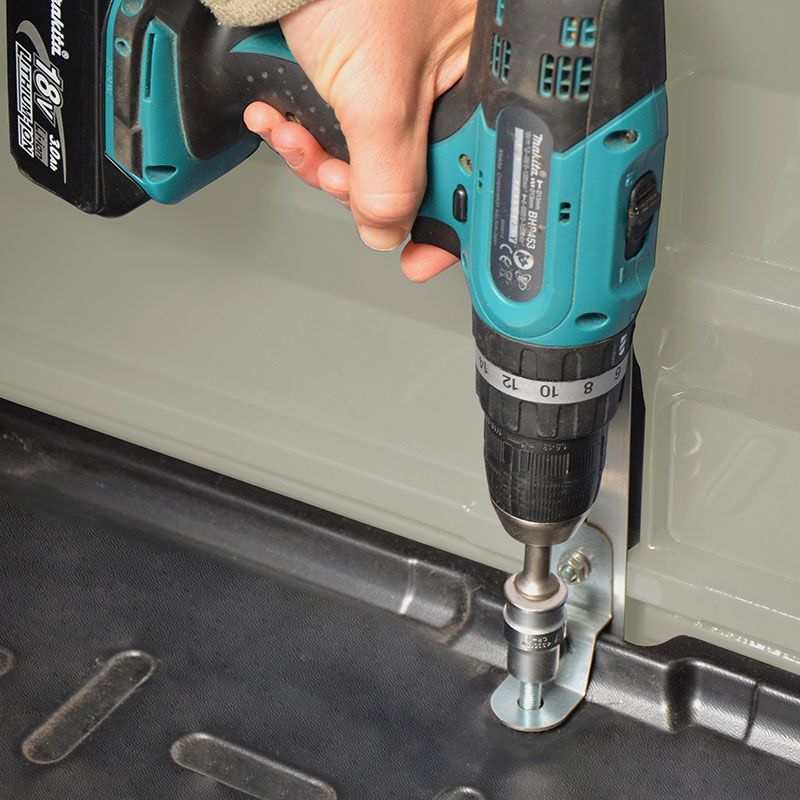 Skylight 6ft. x 12ft. Garden Shed - Tan Polycarbonate Panels