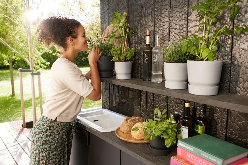 Greenville Round 14cm - Living Concrete