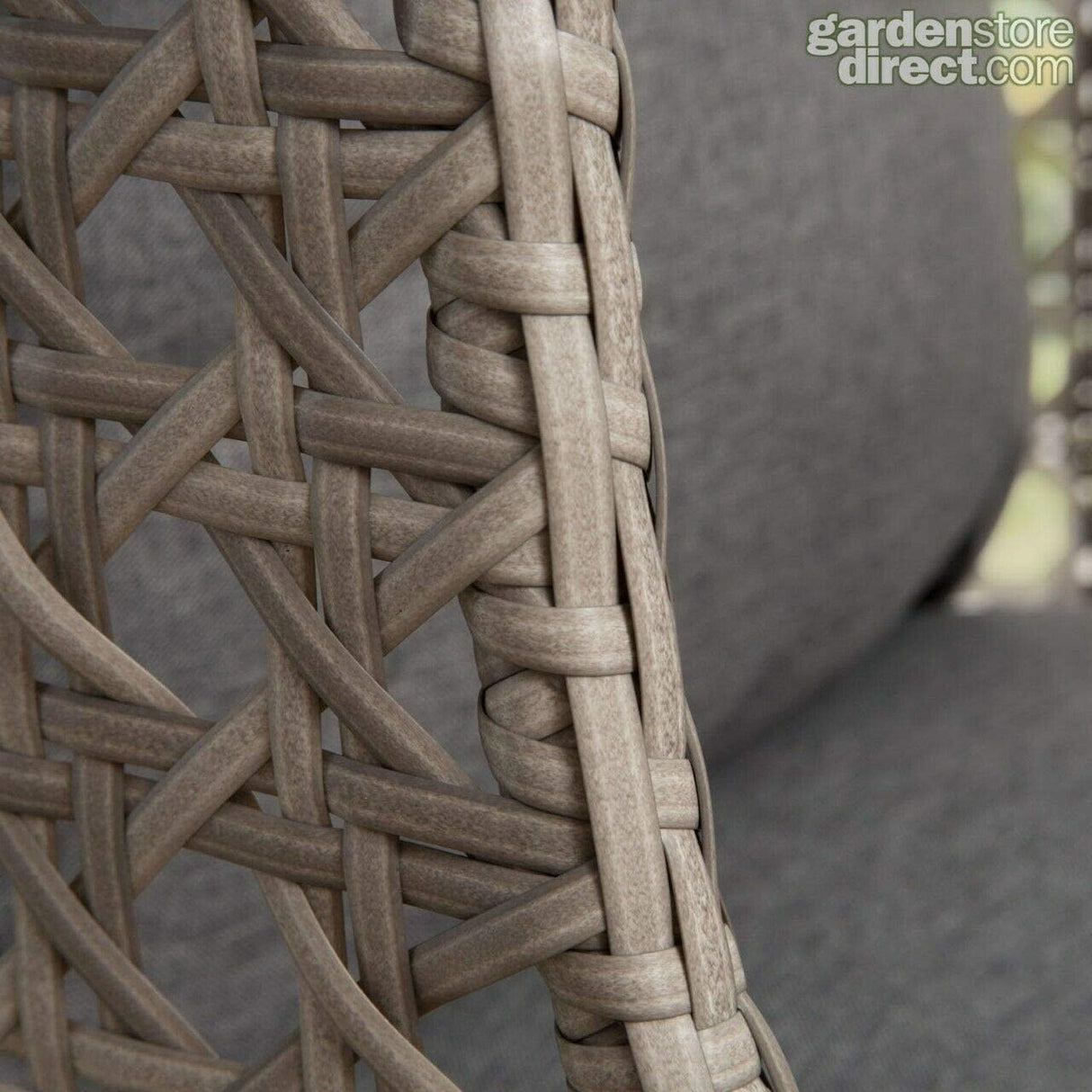 Innovators International Swivel Rattan Cocoon Chair