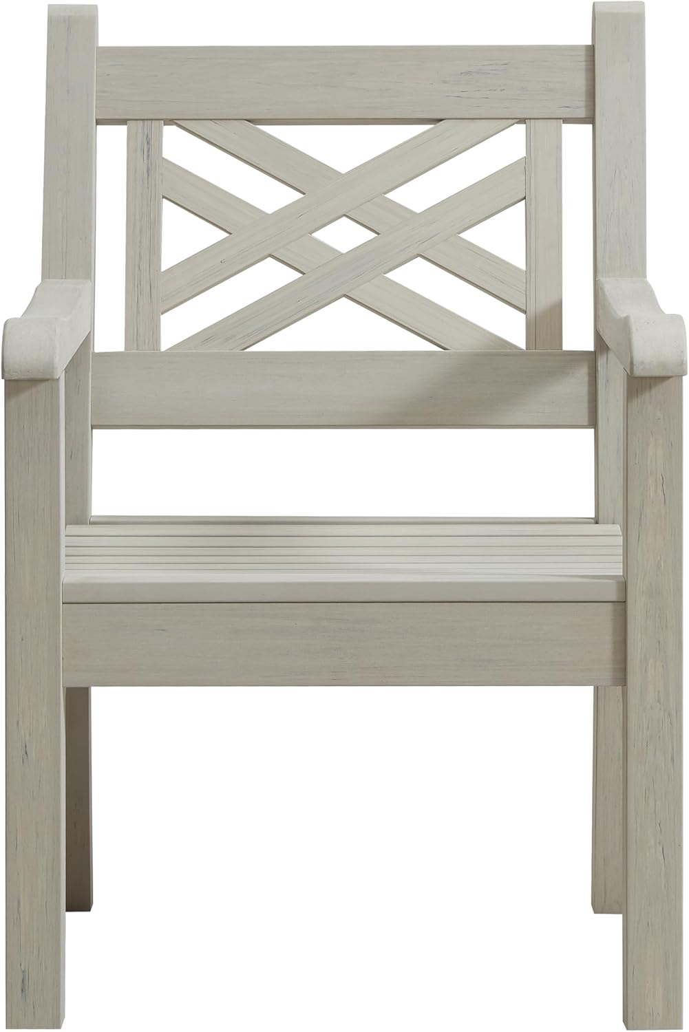 Winawood Speyside Polymer Wood Effect Armchair - Stone Grey