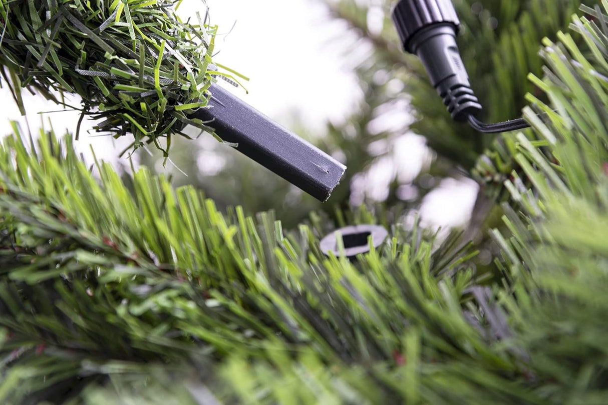 Imperial Pine Pre-Lit Christmas Tree 8ft/240cm - Multicolour LEDs