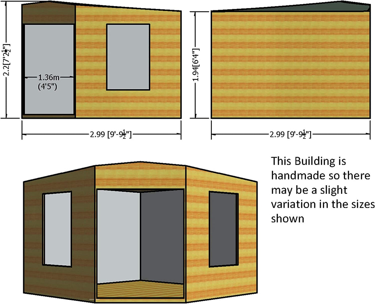Shire Hampton 10x10 Summer House
