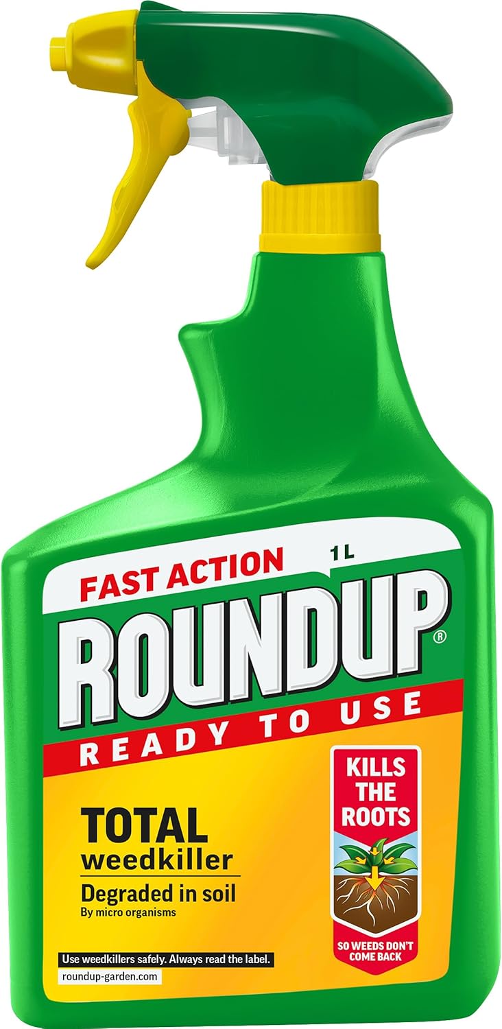Roundup Fast Action Weedkiller Ready To Use Spray - 1L