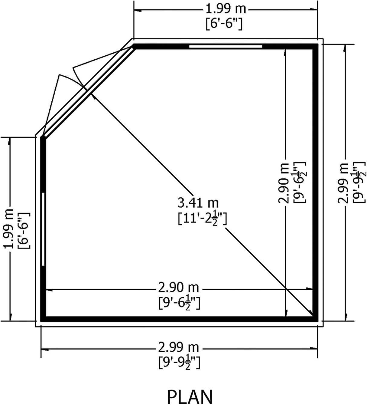 Shire Hampton 10x10 Summer House