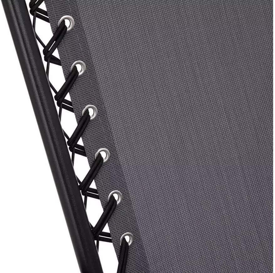 Zero Gravity Sun Lounger - Black