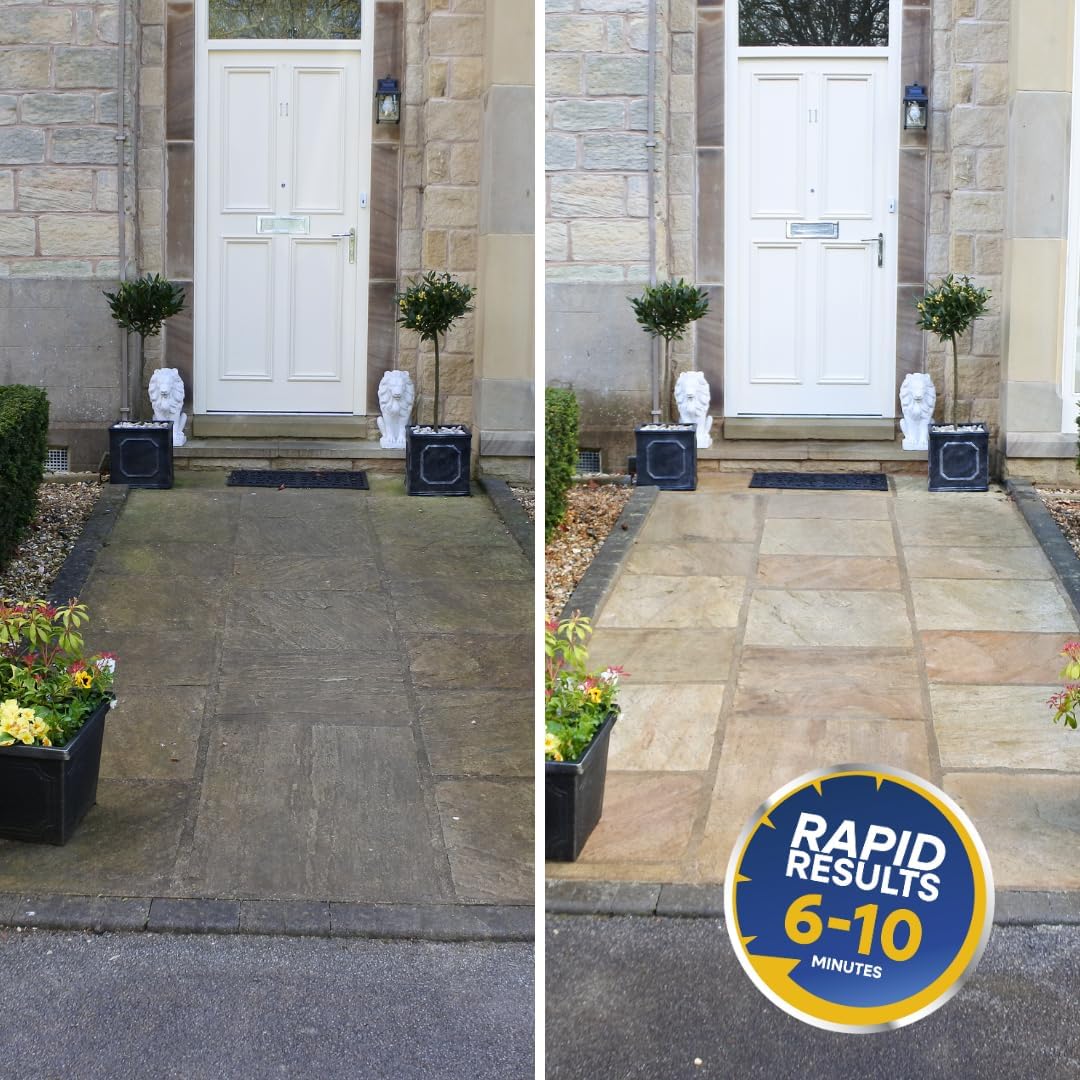 Monty Miracle Fast Patio Cleaner 2L - 2 x Bottles