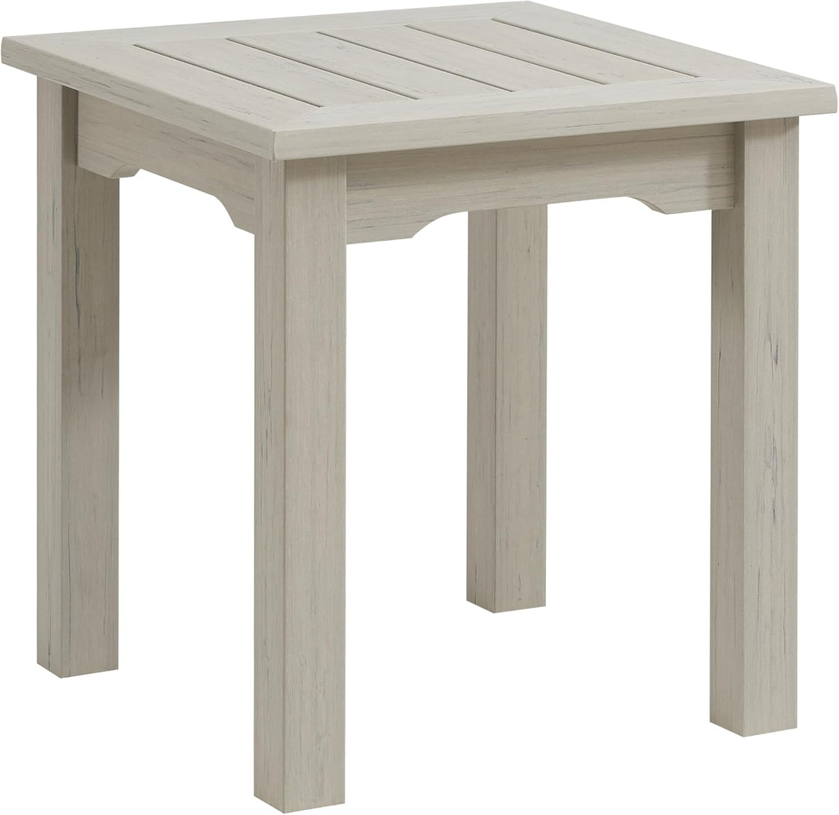 Winawood Sandwick Polymer Wood Effect Side Table - Stone Grey