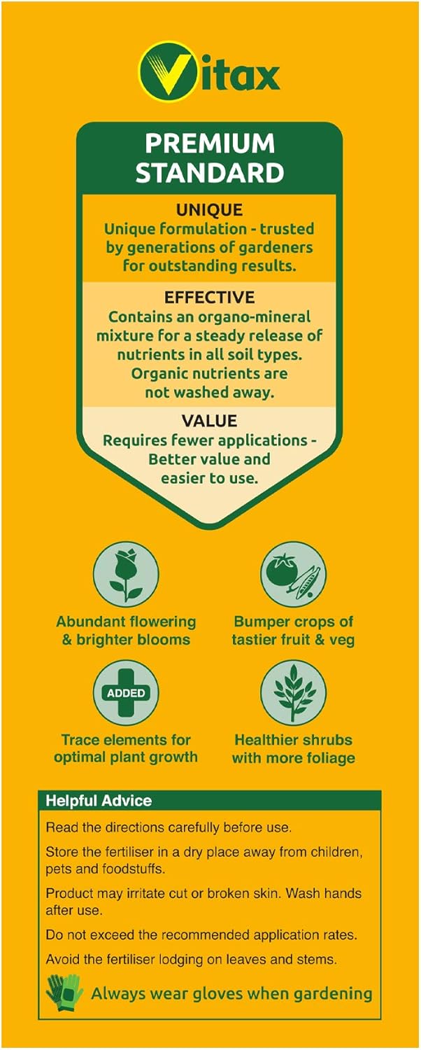 Vitax Q4 All Purpose Plant Food - 2.5 Kg