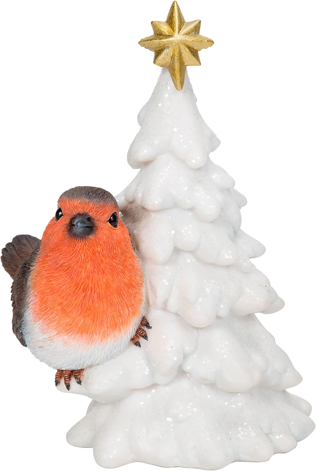 Hanging Robin with Christmas Tree Christmas Decoration