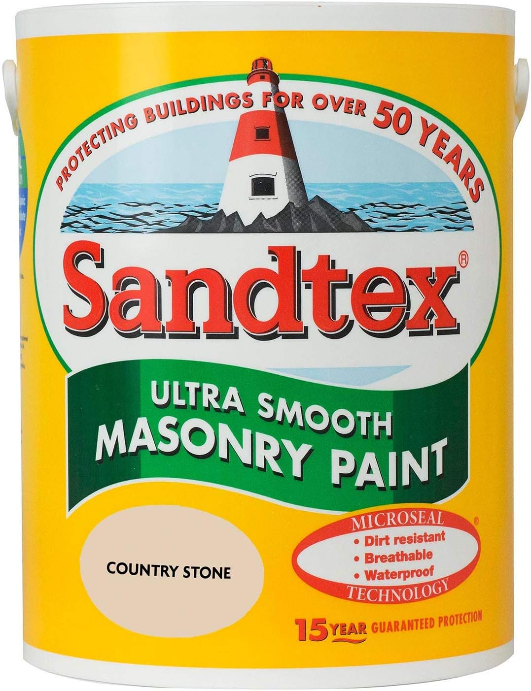 Sandtex Ultra Smooth Masonry Paint 5L - Country Stone