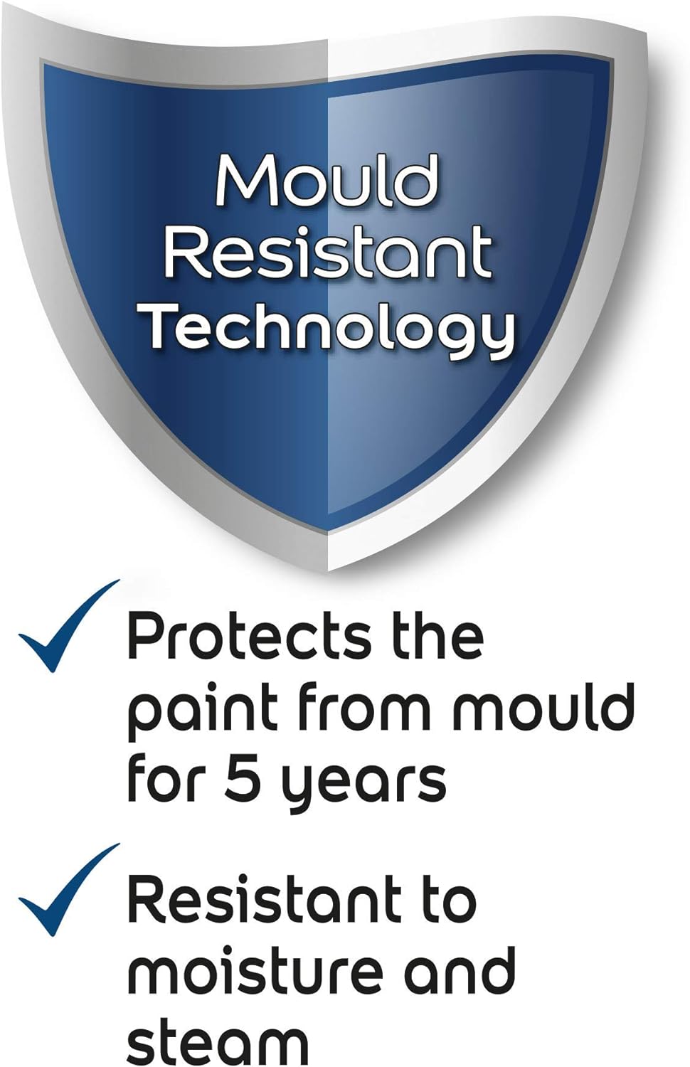 Dulux Easy Care Bathroom Soft Sheen Pure Brilliant White Emulsion Paint 1L