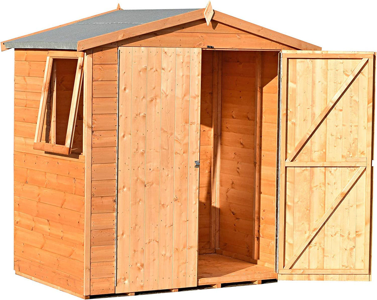 Shire Lewis 4x6 Double Door Shed