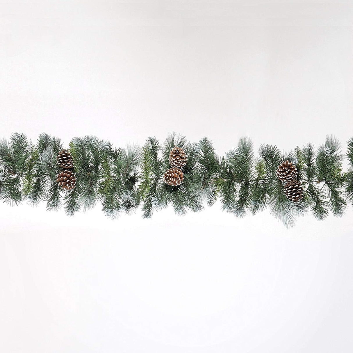 9ft/270cm Frosted Glacier Christmas Garland