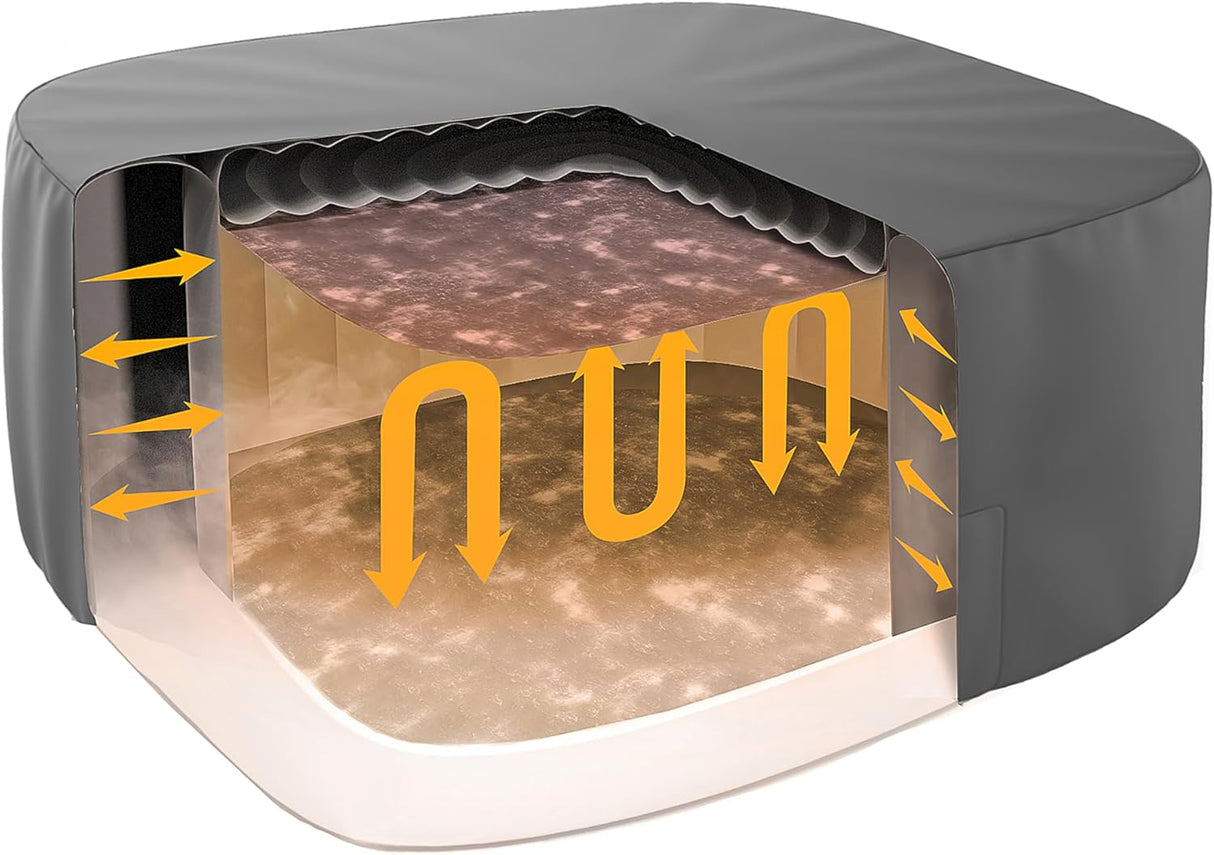 EnergySense Thermal Square Spa Cover 2.01 m x 80 cm