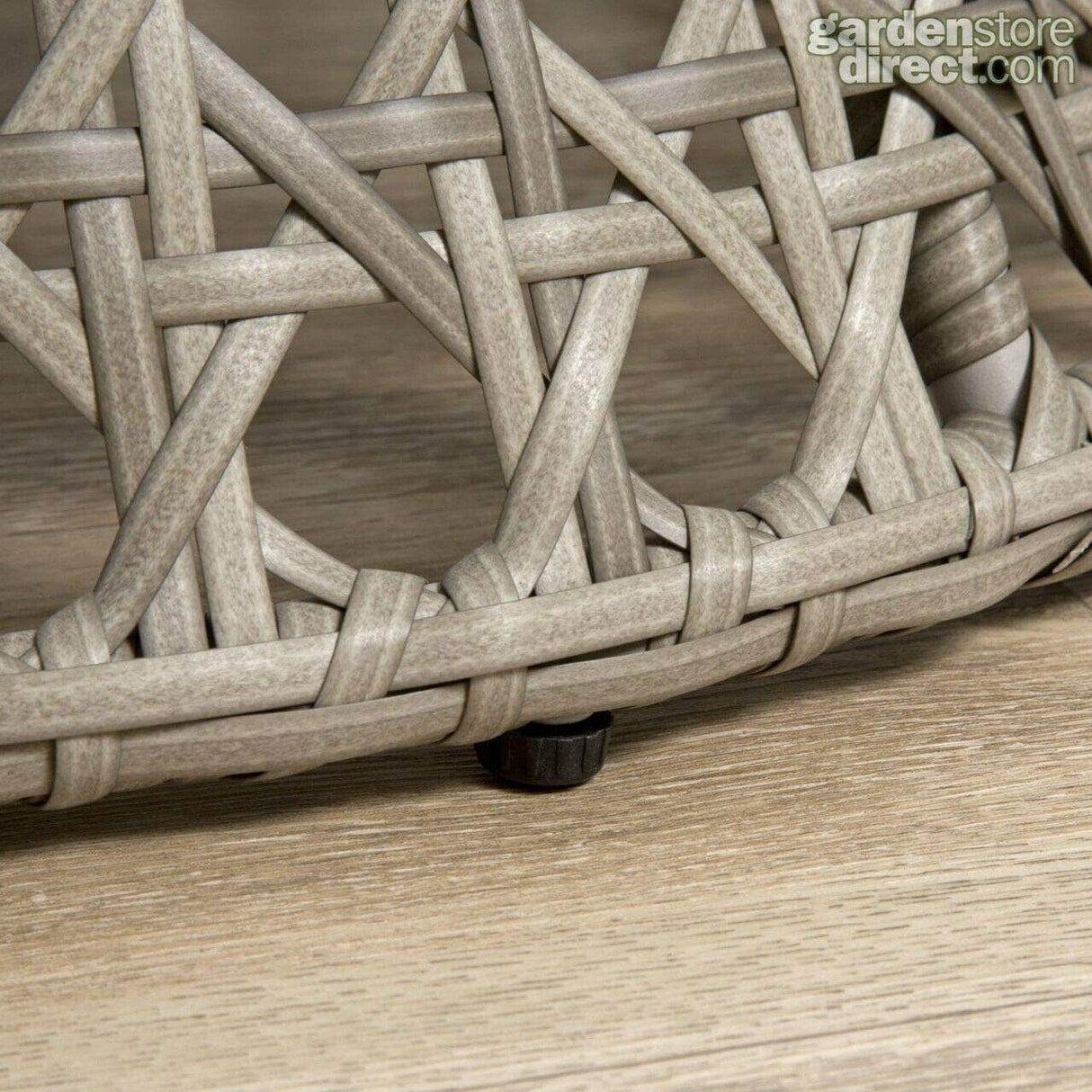 Innovators International Swivel Rattan Cocoon Chair