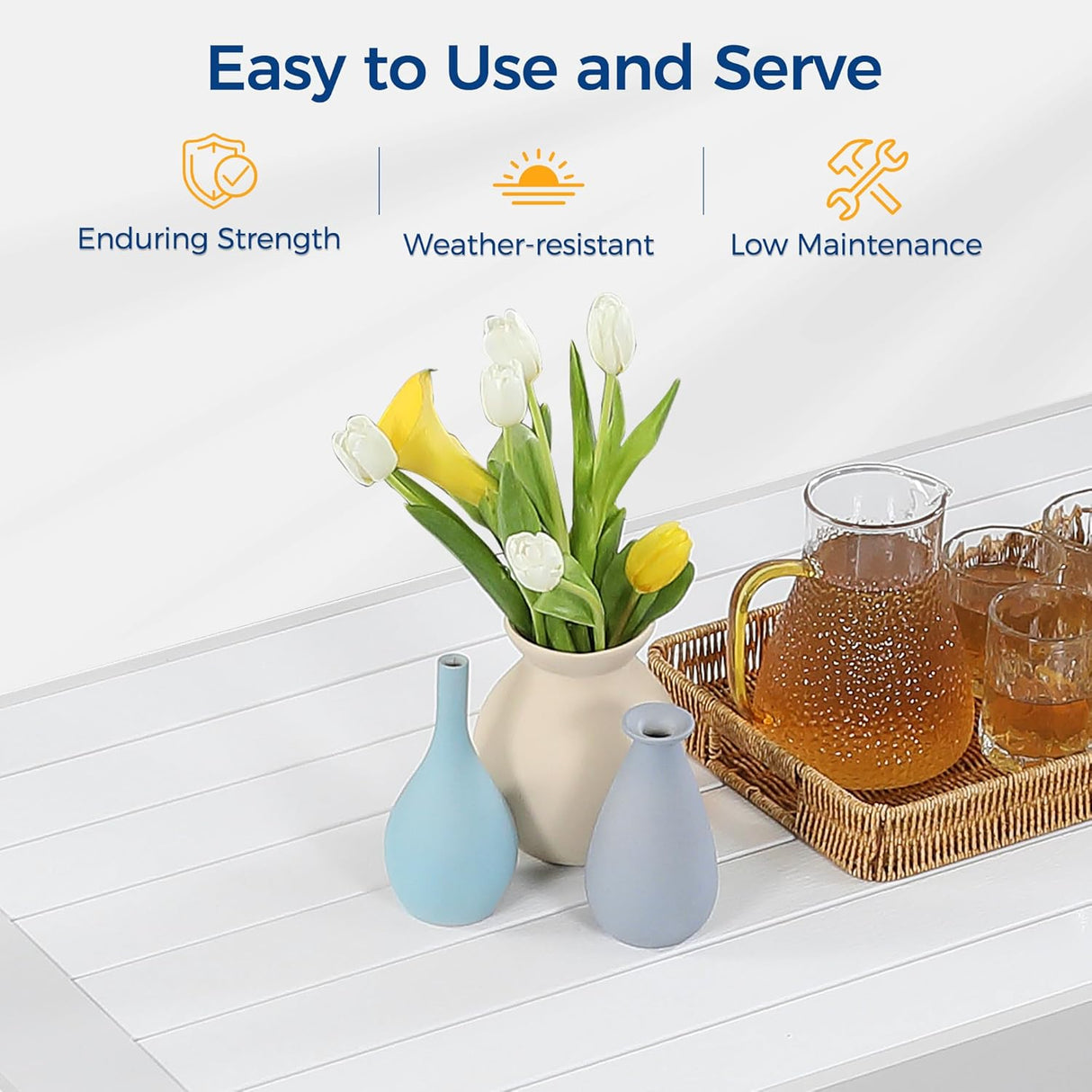 Wisteria Lane Coffee Table - White