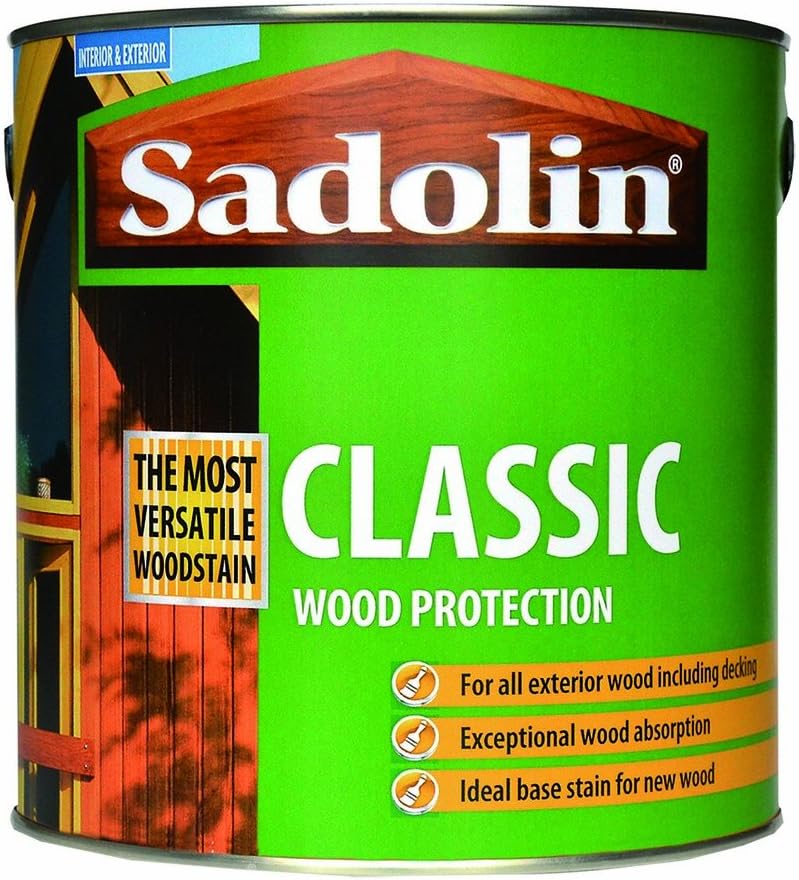 Sadolin Classic Wood Protection in Ebony 2.5L