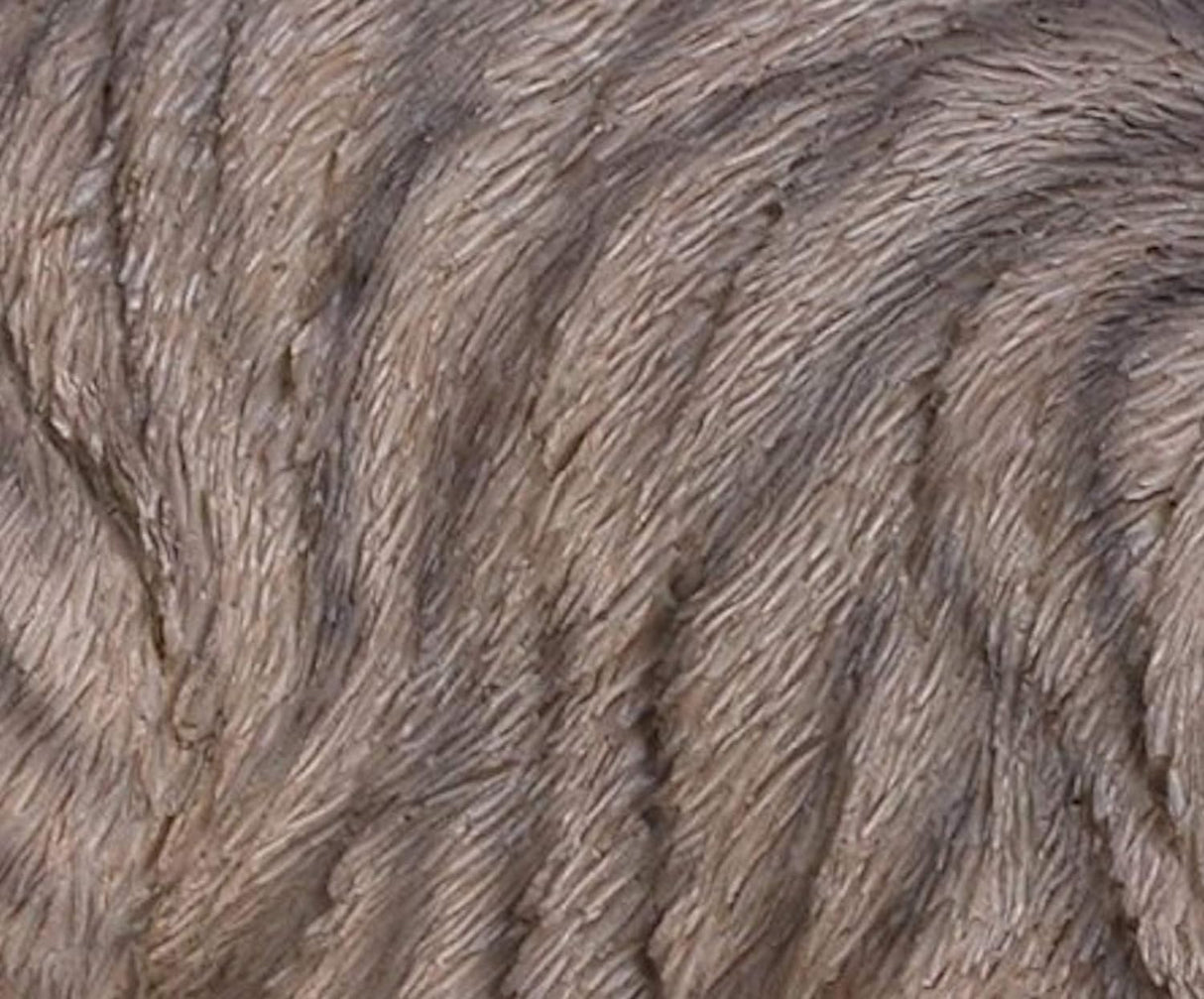 Grey Tabby Dreaming Cat Garden Ornament