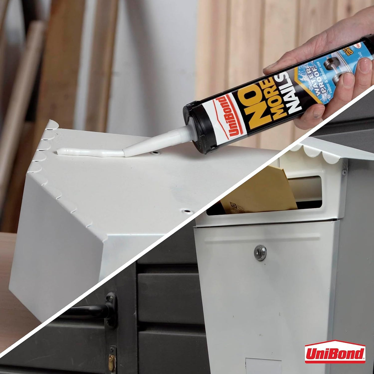 UniBond No More Nails Waterproof, Heavy-Duty Mounting Adhesive