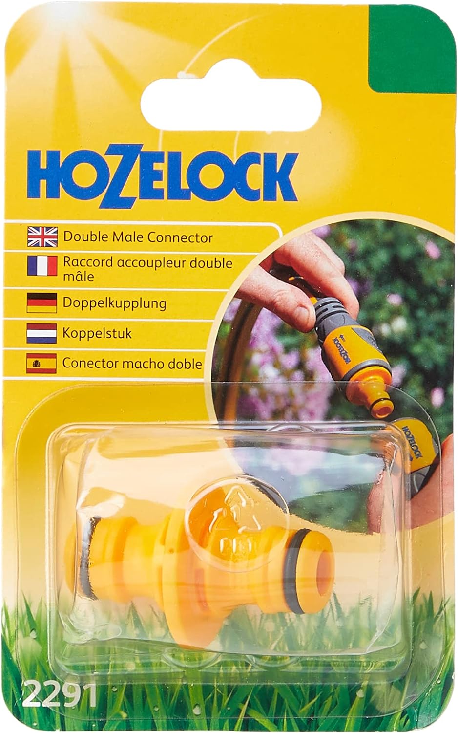 Hozelock Double Male Connector