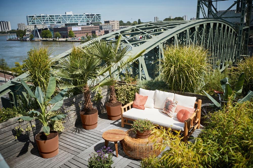 Greenville Round 25cm - Ginger Brown