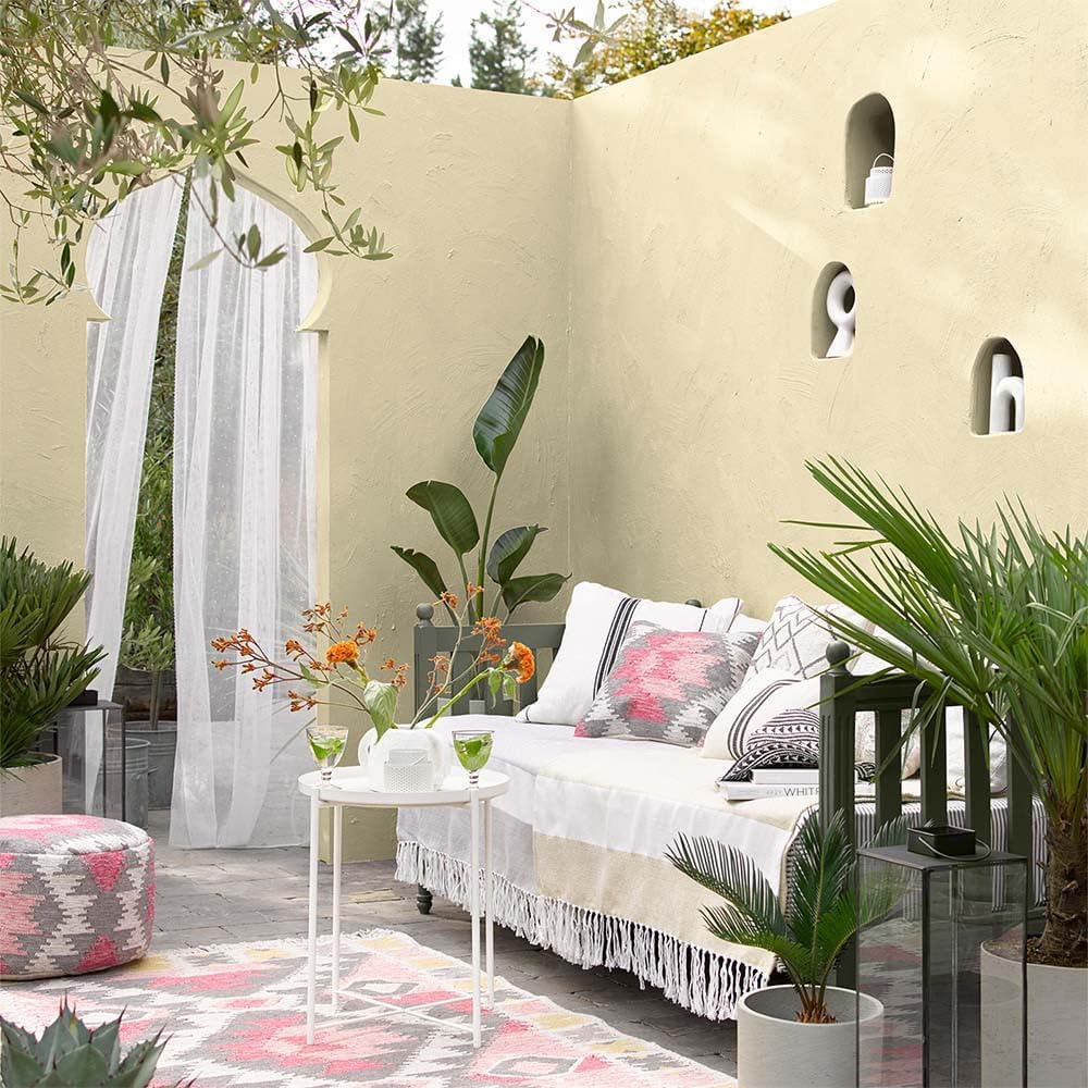 Sandtex Ultra Smooth Masonry Paint 5L - Cornish Cream