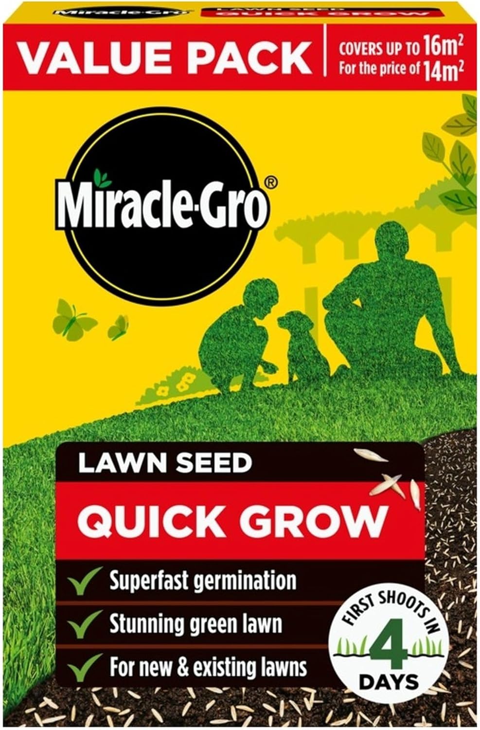 Quick Grow Lawn Seed 16m2