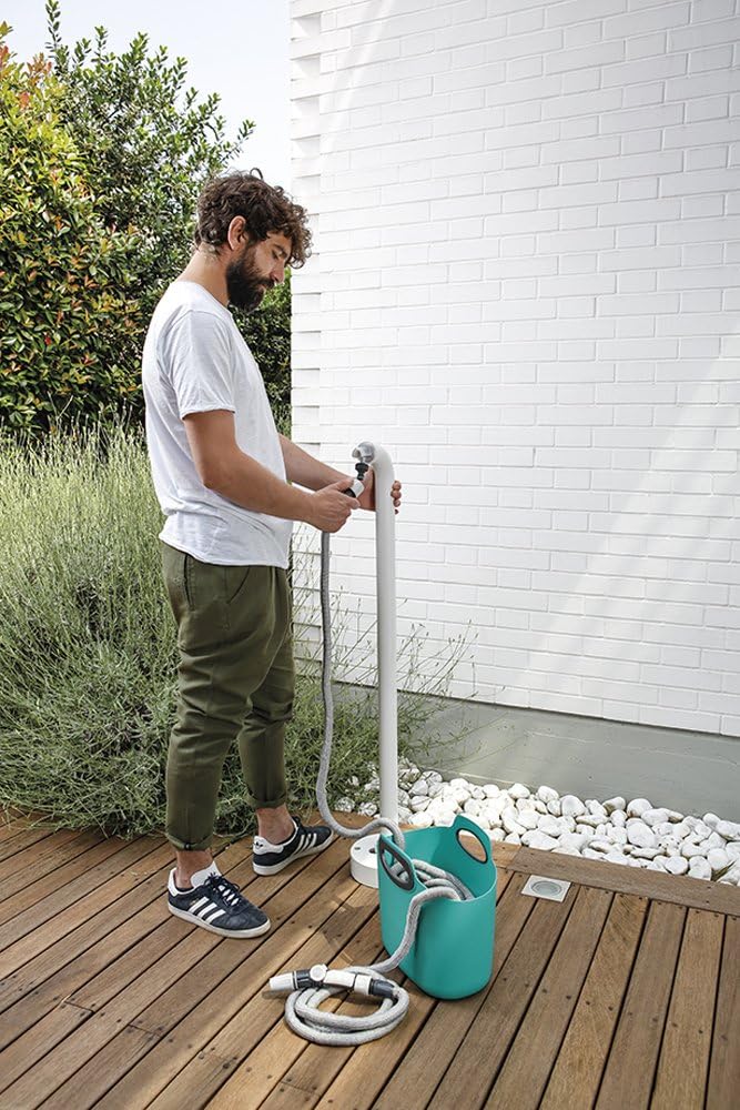 Hozelock Aquapop Blue 30m Extendable Irrigation Hose