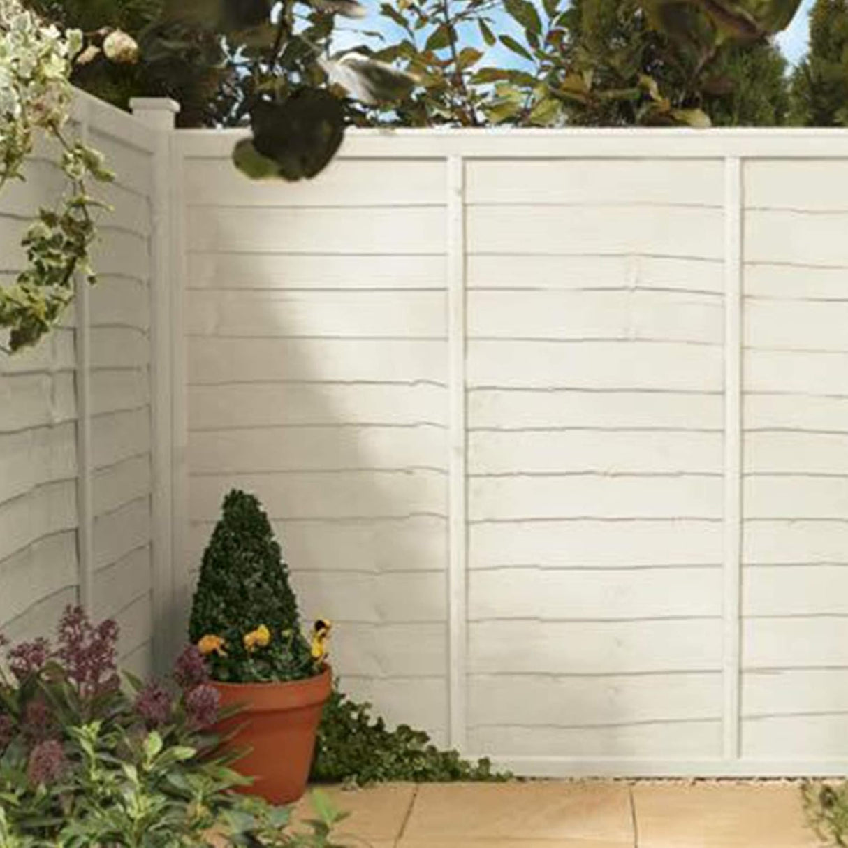 Cuprinol Garden Shades in Pale Jasmine - Suitable for Wood and Stone 2.5L
