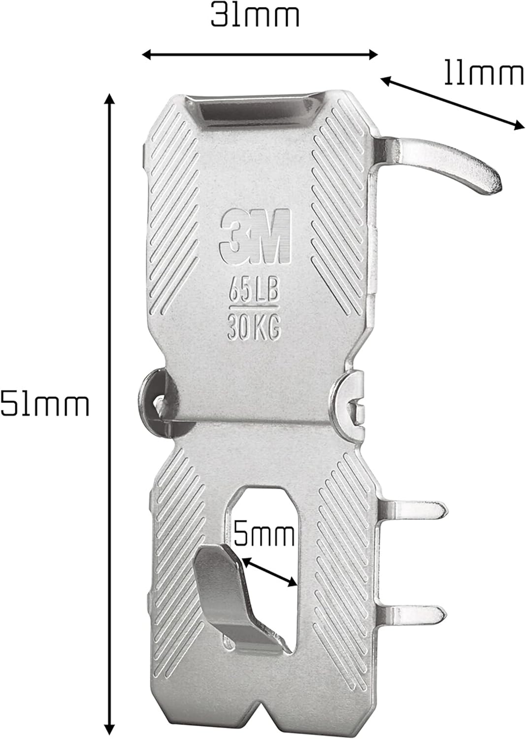 Plasterboard Picture Hanging Wall Hooks 2 Hangers - Holds up to 30kg