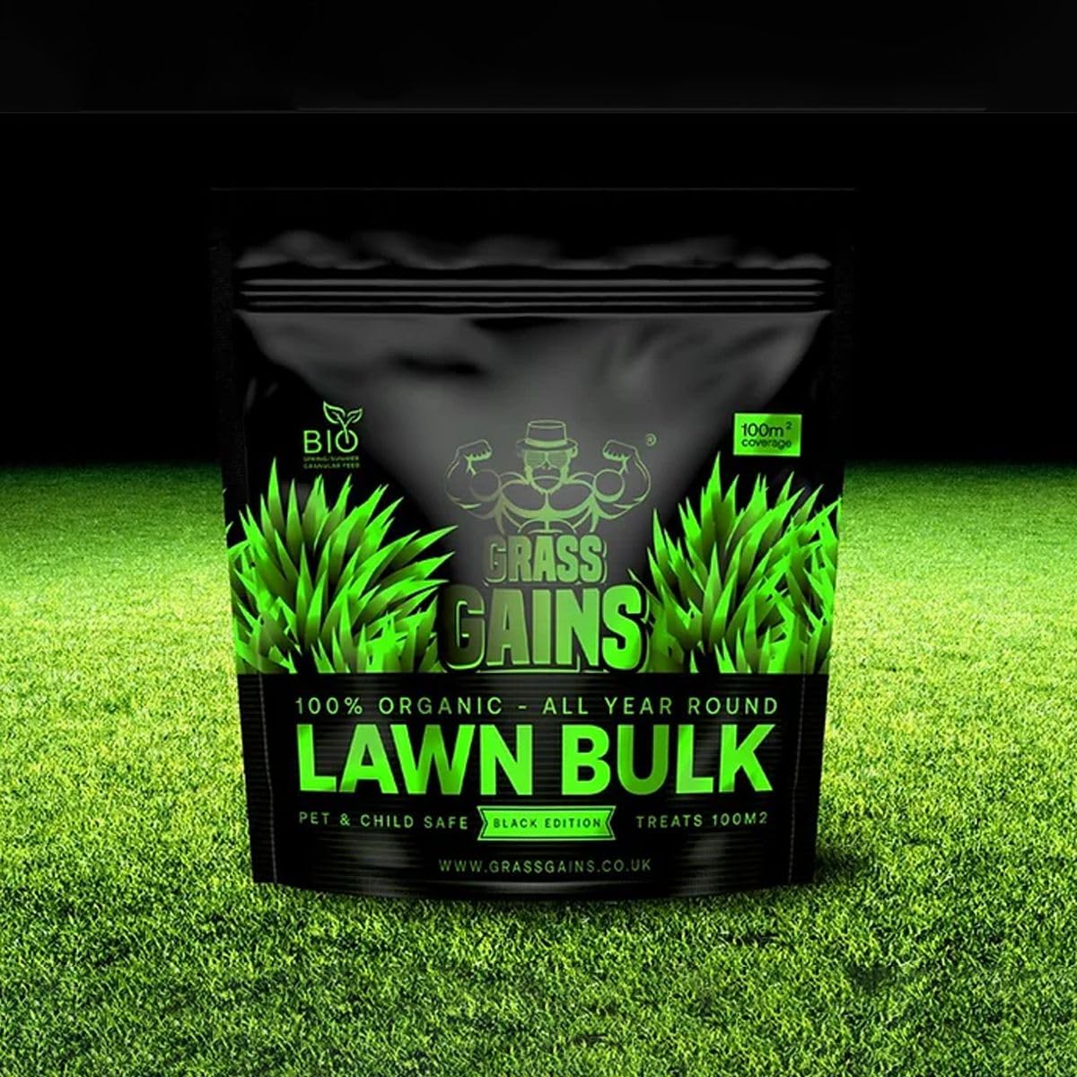 Grass Gains Black Edition Lawn Bulk Fertiliser 2.5KG