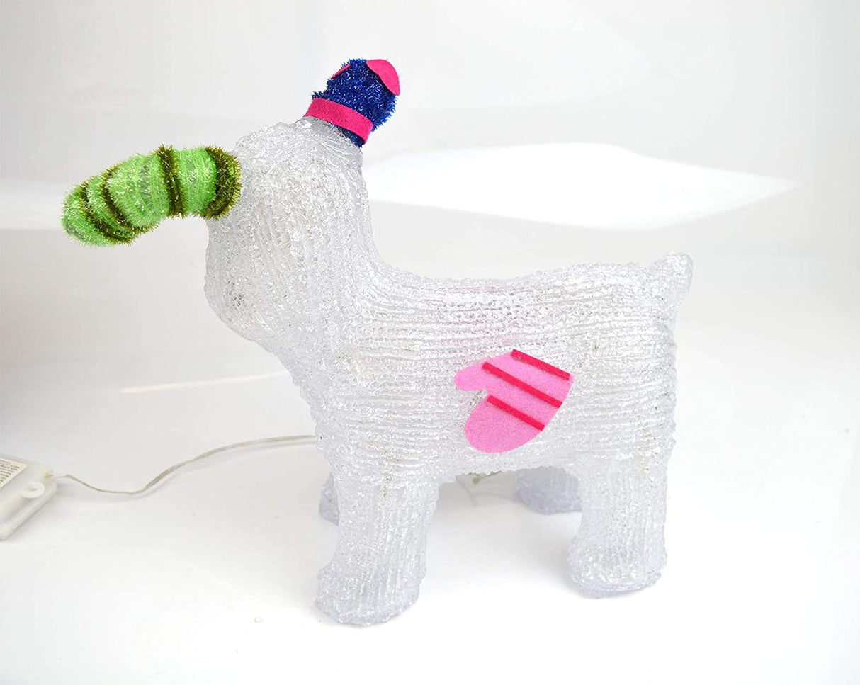 The Snowman Snowdog Acrylic Figure Set