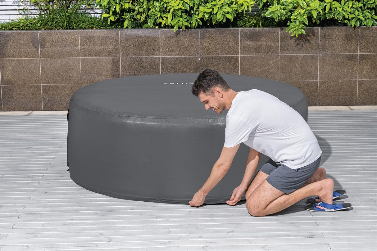 Round Thermal Spa Cover (71" x 26")