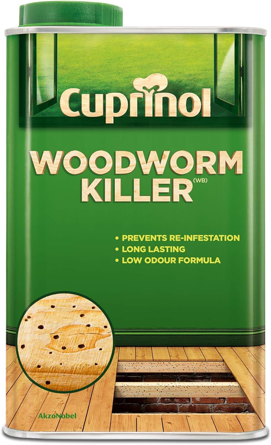 Cuprinol Woodworm Killer Natural 1L