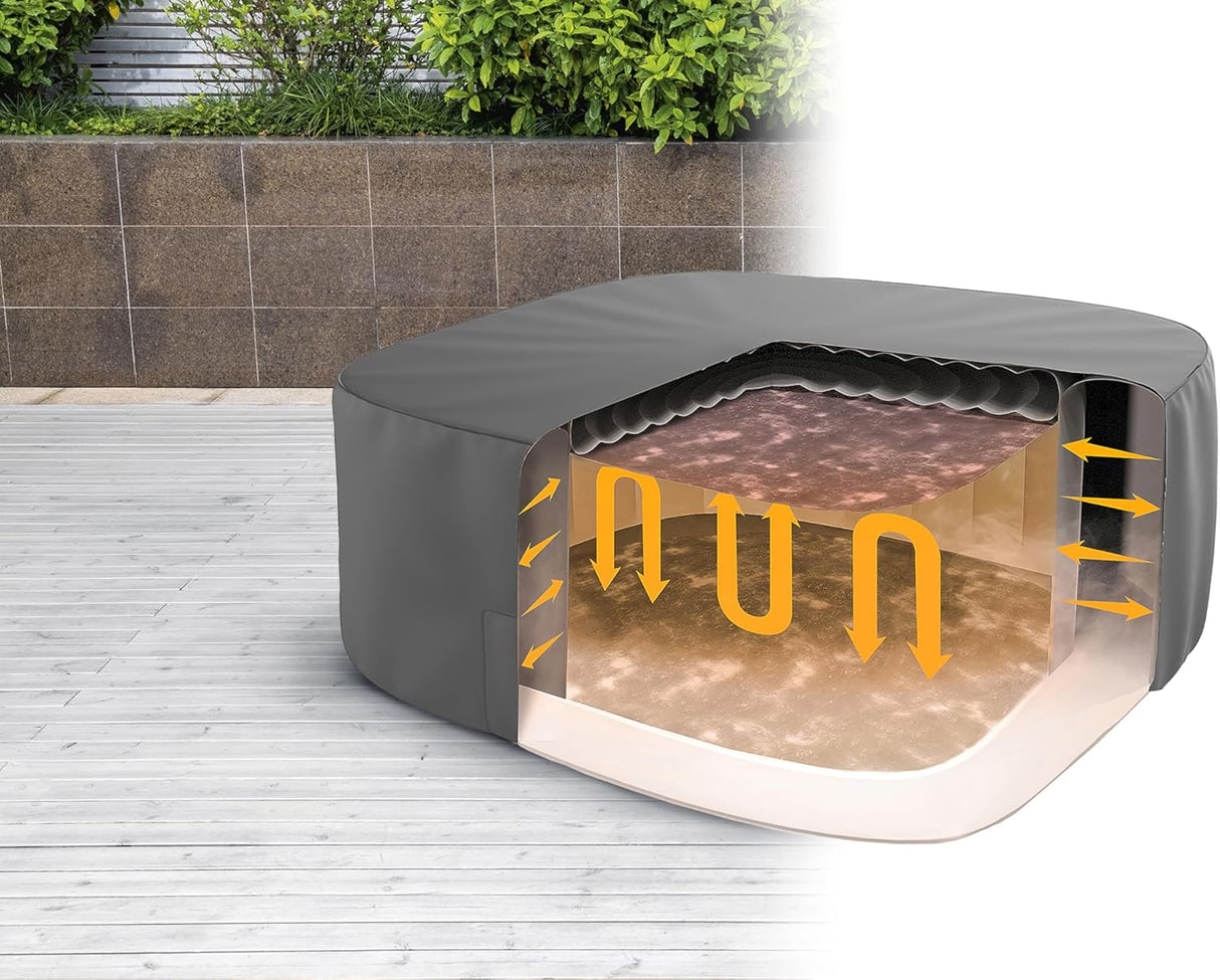 EnergySense Thermal Square Spa Cover 2.01 m x 80 cm