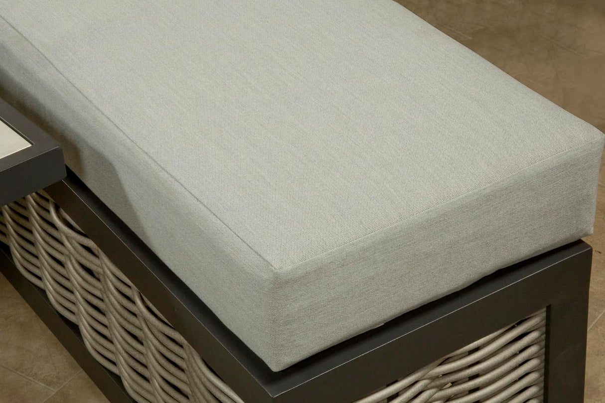 Marlborough Large Corner Set with Aluminium Frame with Raise and Lower Table